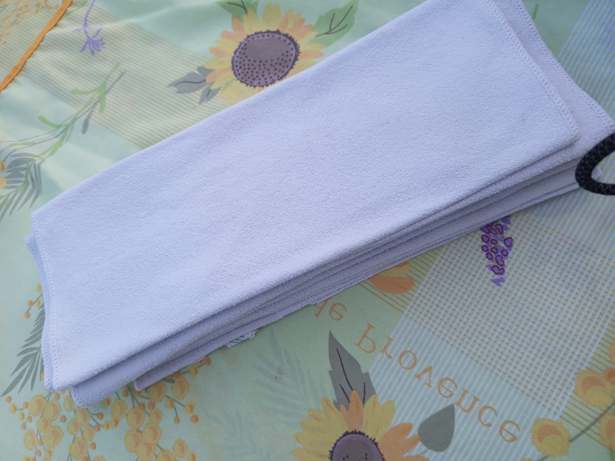 10 Prefold Molton Einlagen von Disana Baumwolle Bio