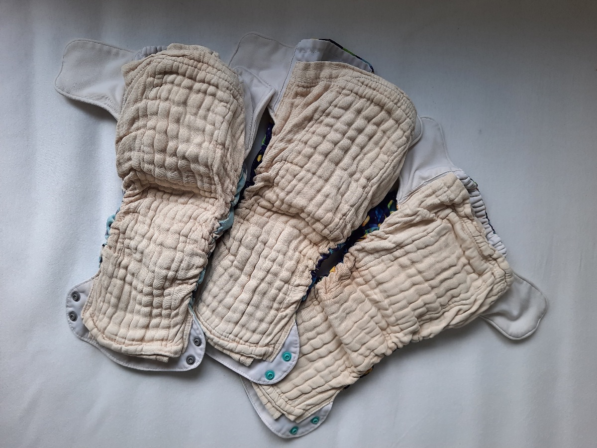 3x Komplettwindel von Blueberry, AIO Simplex SideSnap 2.0 Gr. L, 10-17kg