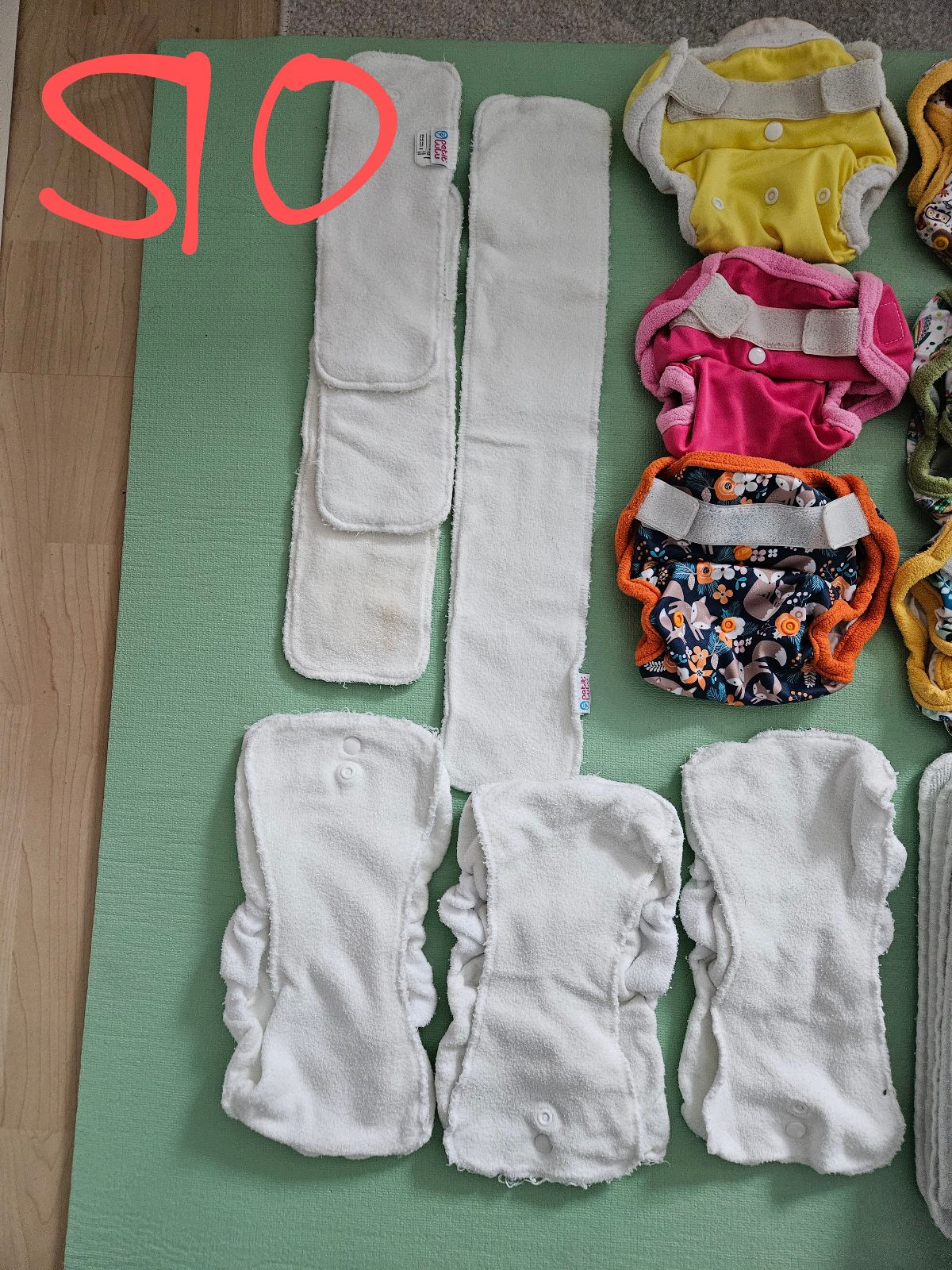 Stoffwindelpaket von Petit Lulu und Bamboolik