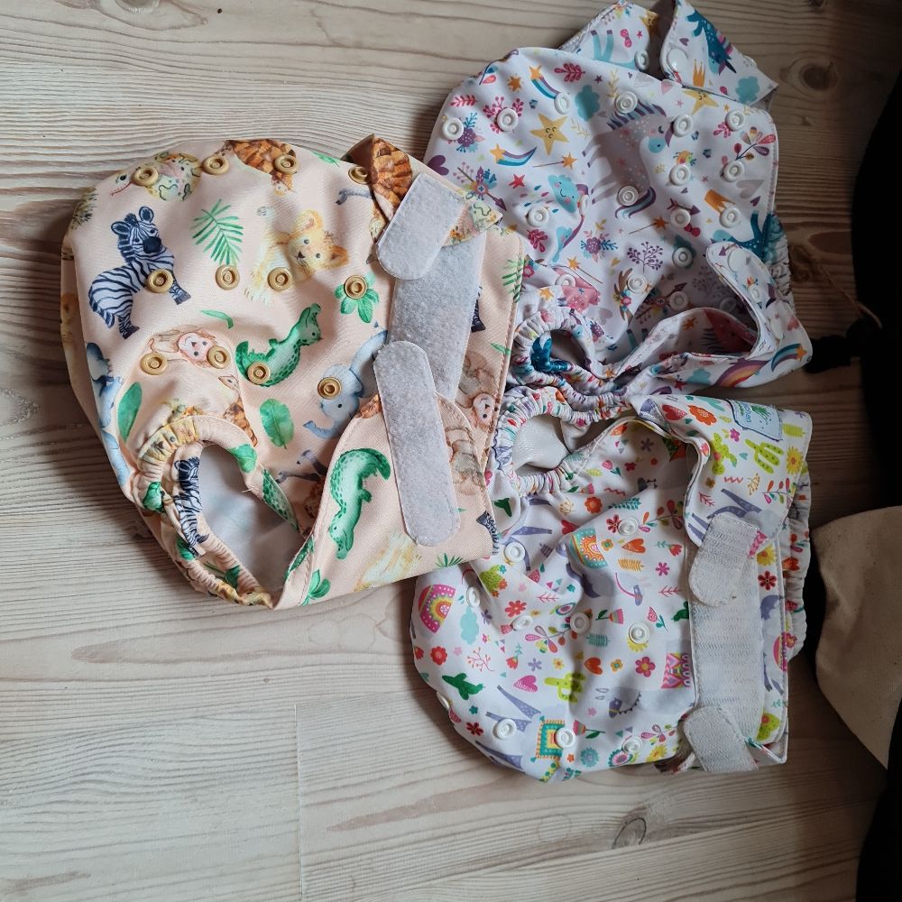 Großes Stoffwindelpaket popolini, fuzzibunz,bumgenius,blümchen
