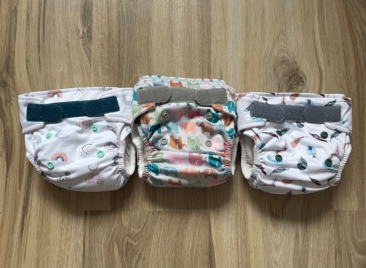 Newborn Stoffwindel Set - teilweise unbenutzt