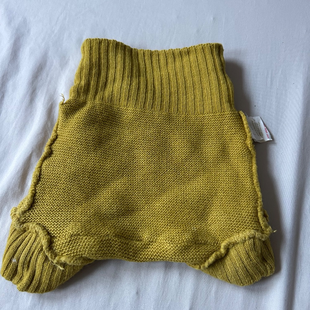 Wollüberhose
