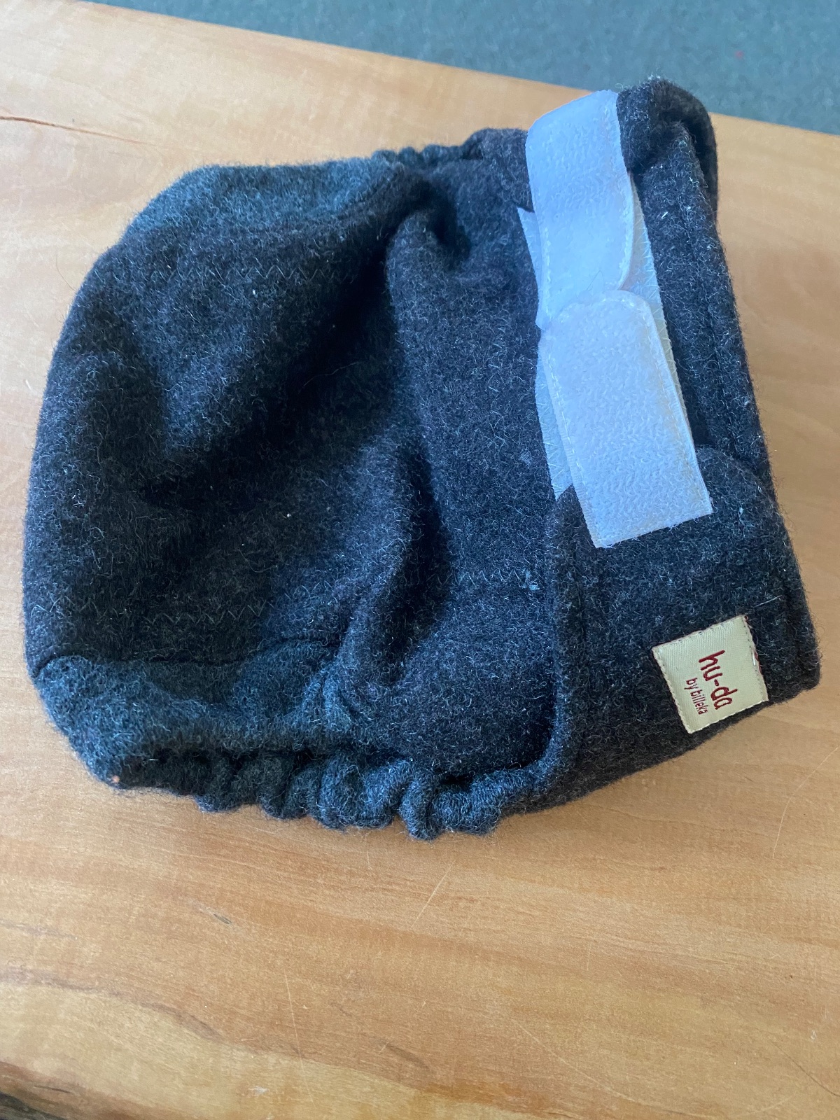 HUDA Wollklett grau XL
