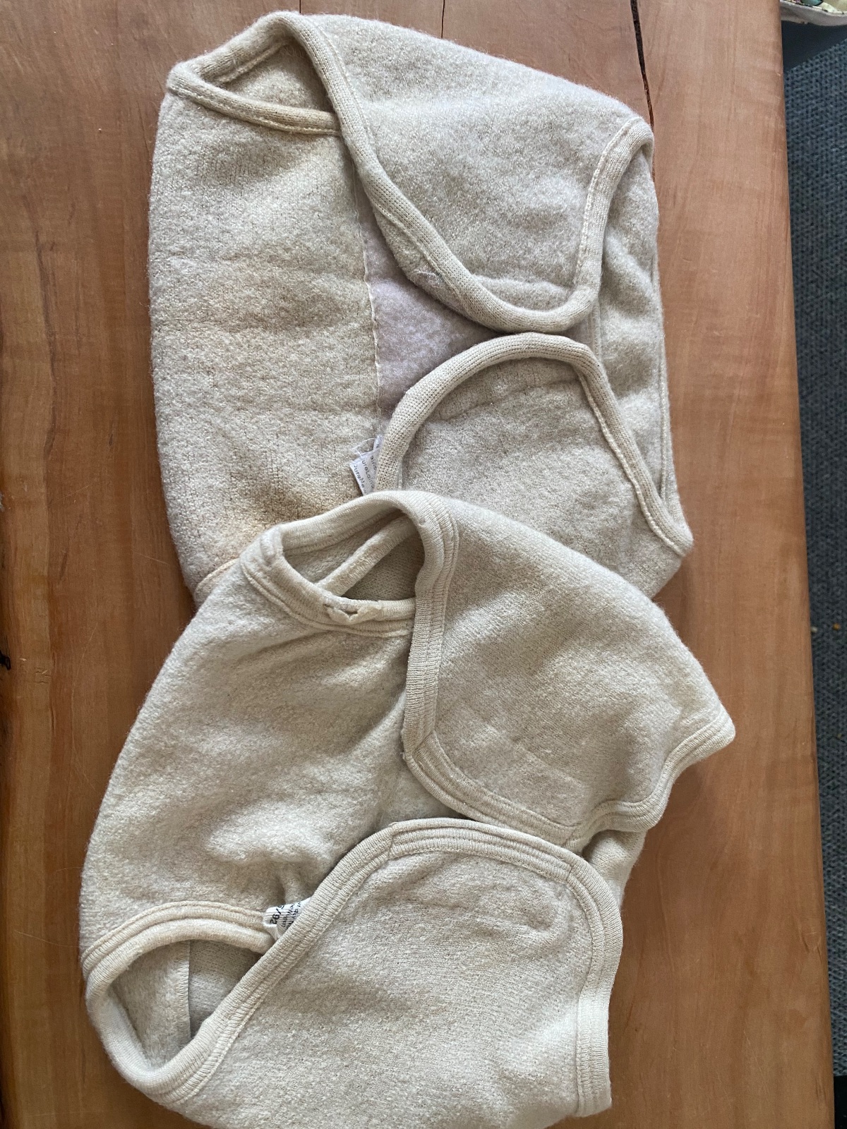 Wollüberhose Engel und PuraLana