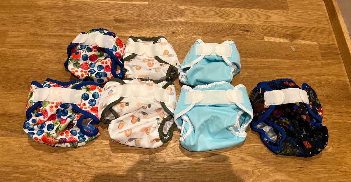 7x Thirsties DuoWrap Überhose, nur gewaschen