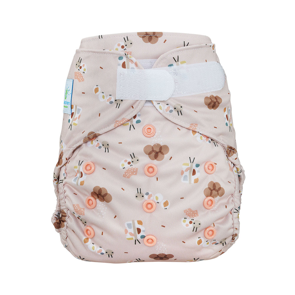 Blümchen Überhose One Size mit Klettverschluss