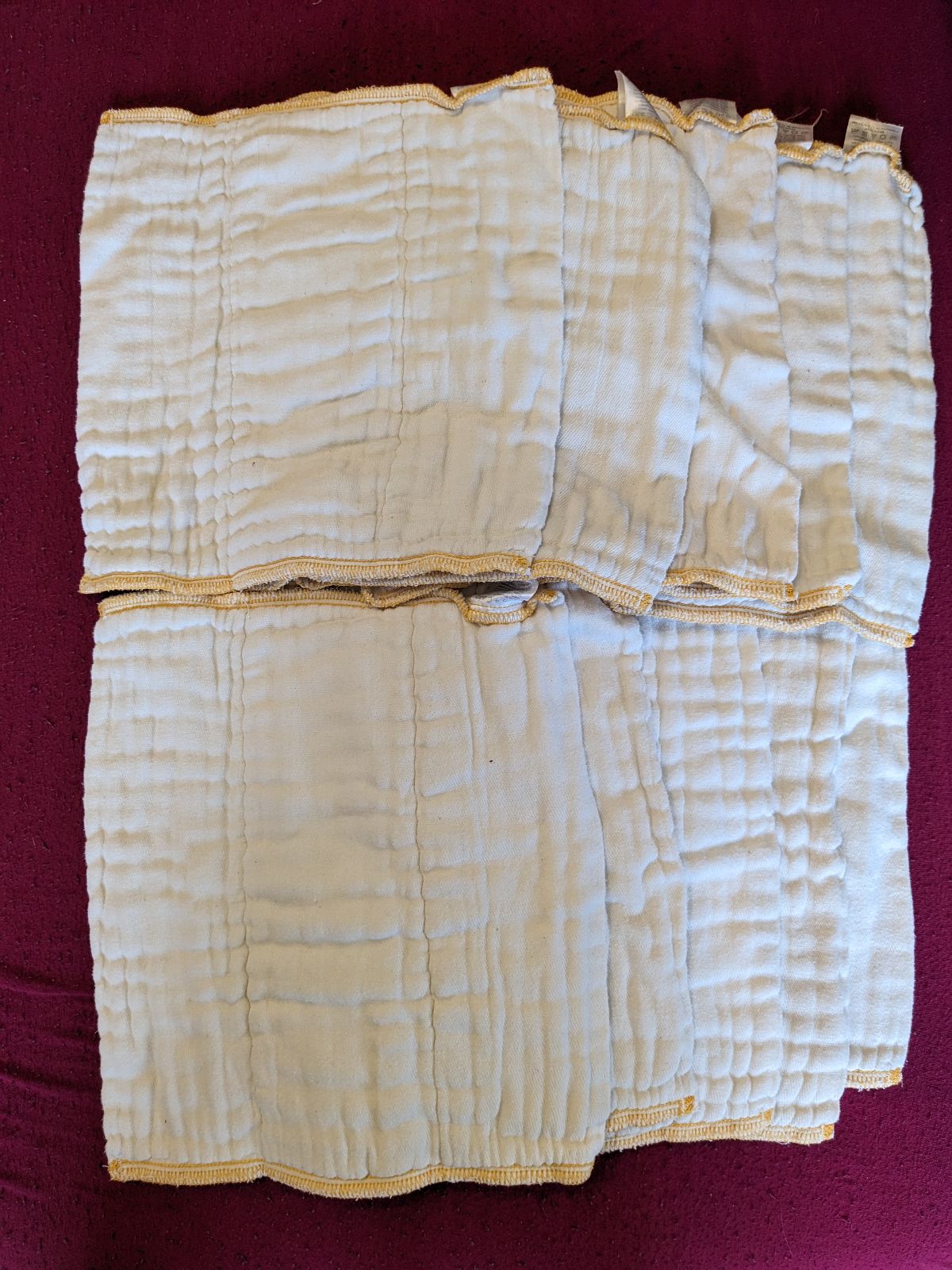 10x avo cado prefolds Einlagen
