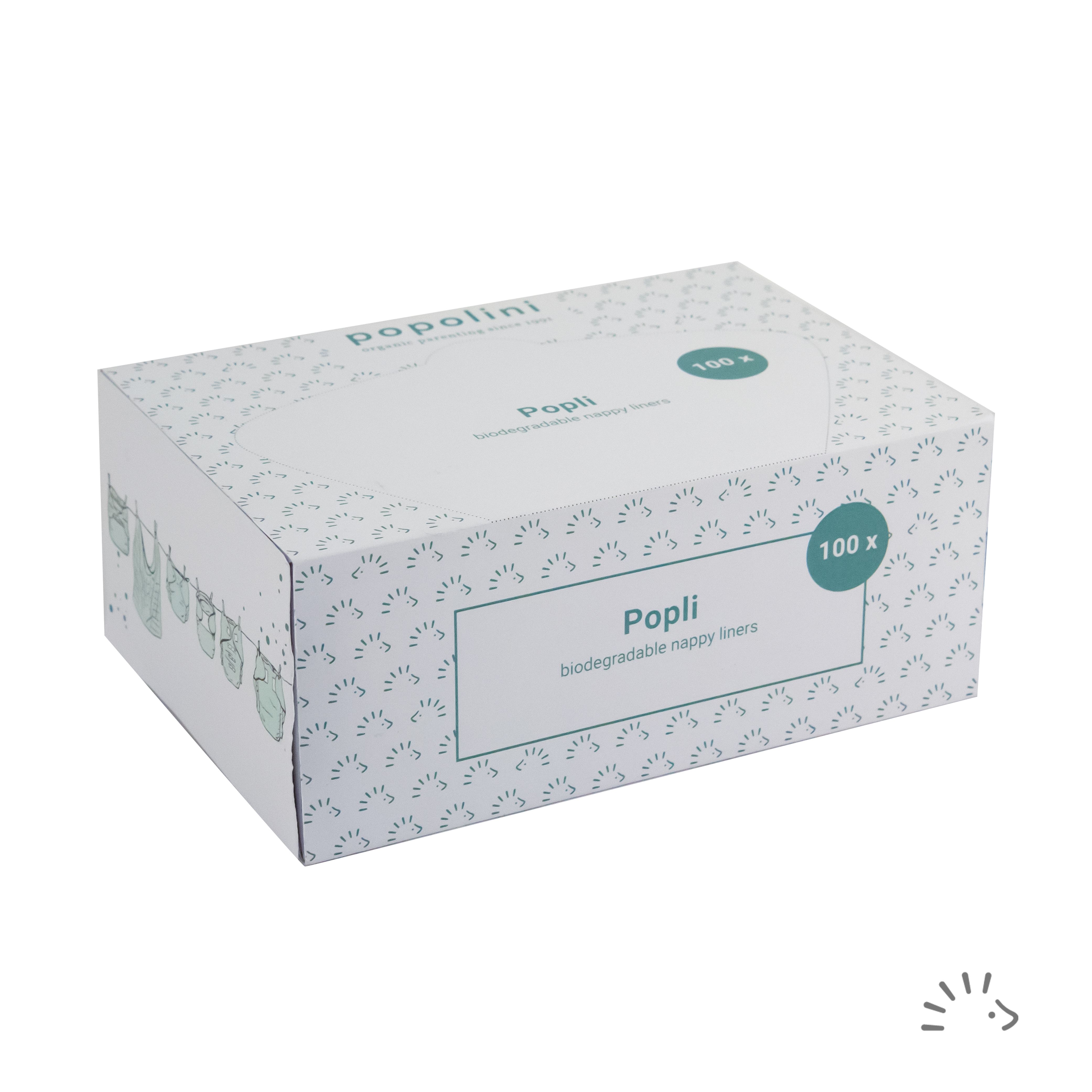Popolini Popli Windelvlies 100 Blatt