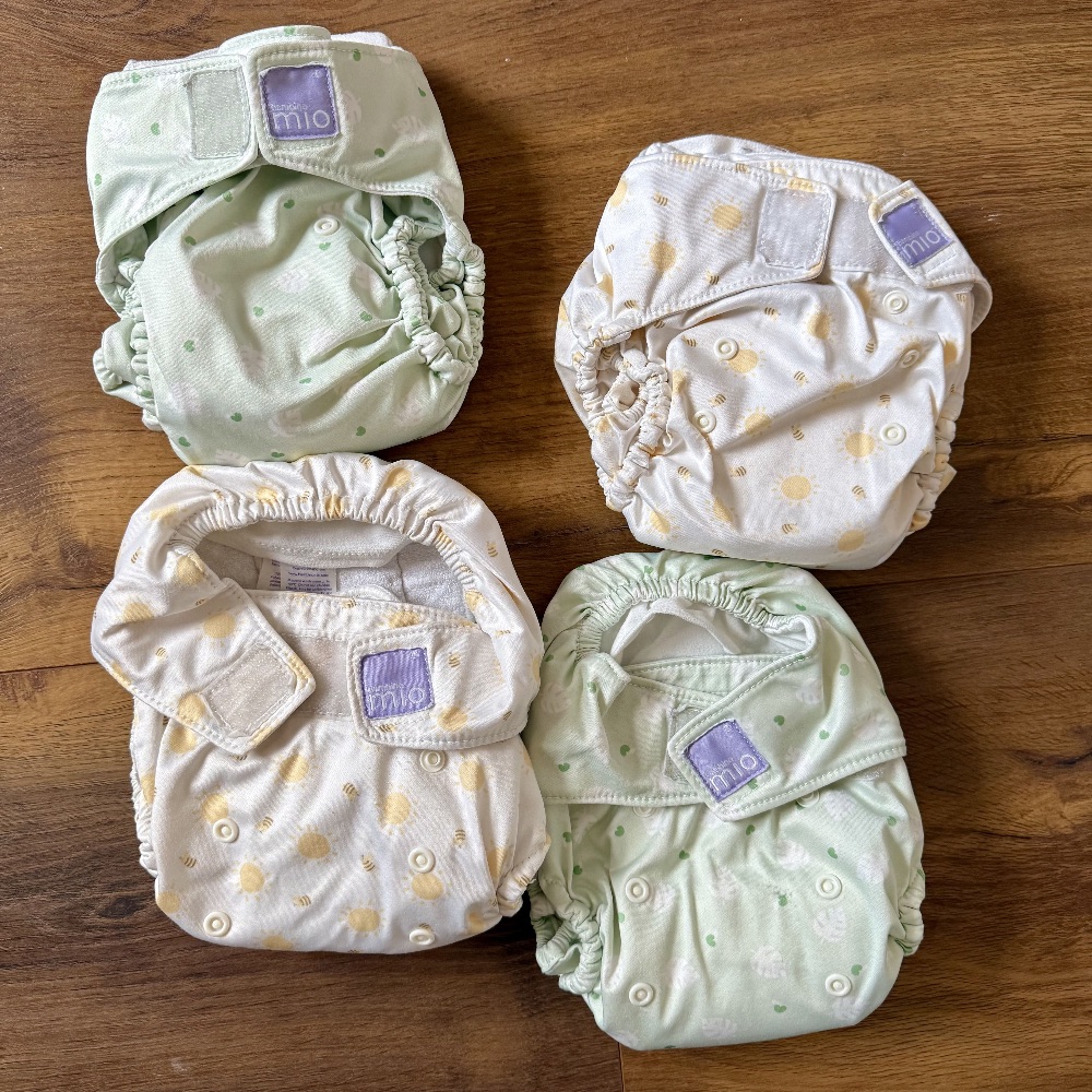 Großes Stoffwindelpaket - Starterset - Bambino Mio, Blümchen, Petit Lulu, TotsBots