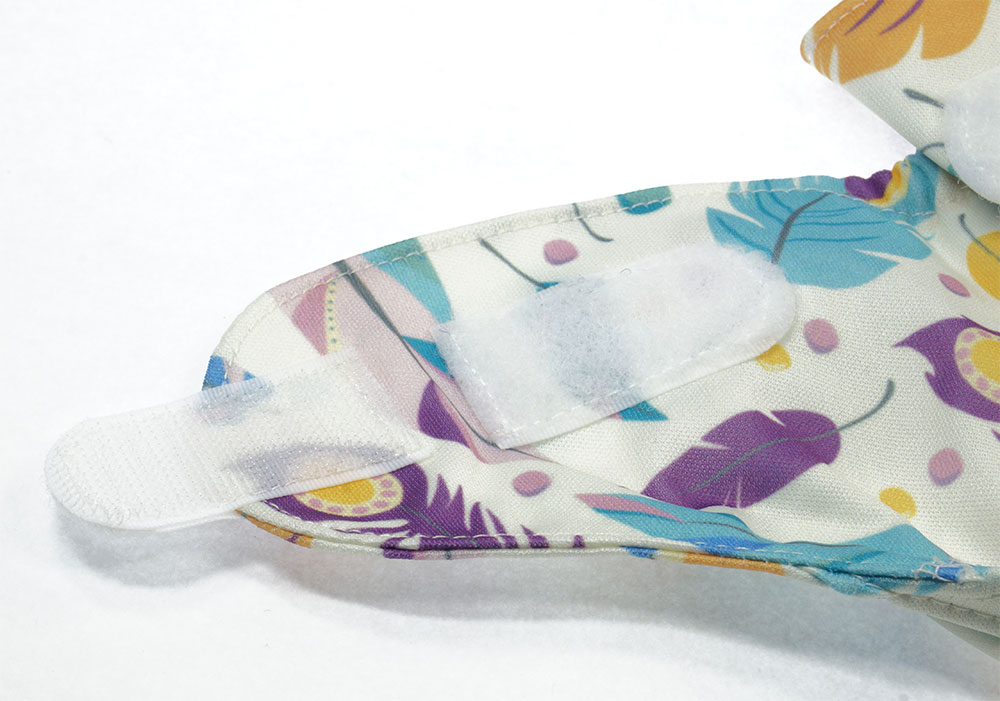 Blümchen Überhose One Size mit Klettverschluss
