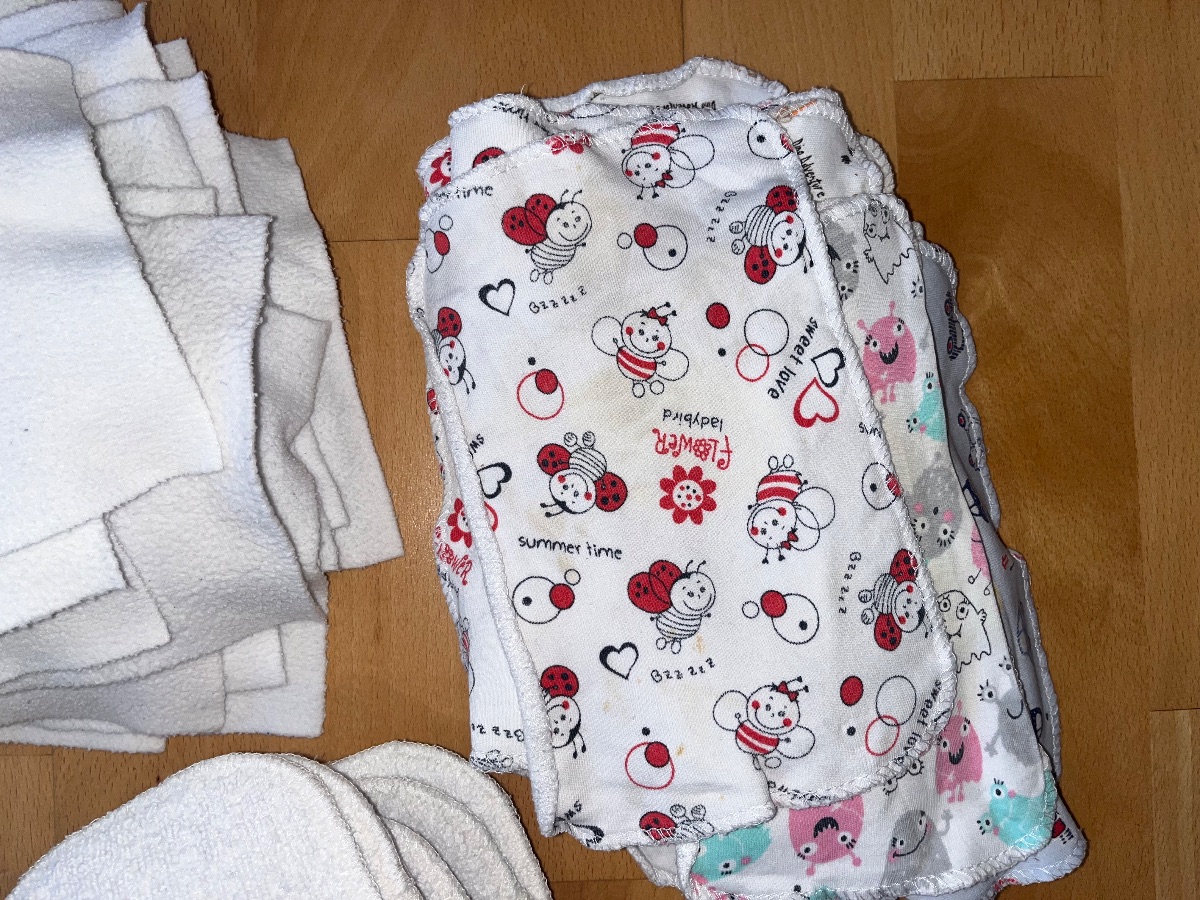 Großes Stoffwindel-Set mit Zubehör