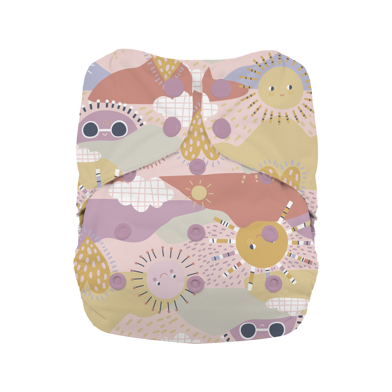 Thirsties Natural All-in-One One Size mit Druckknöpfen