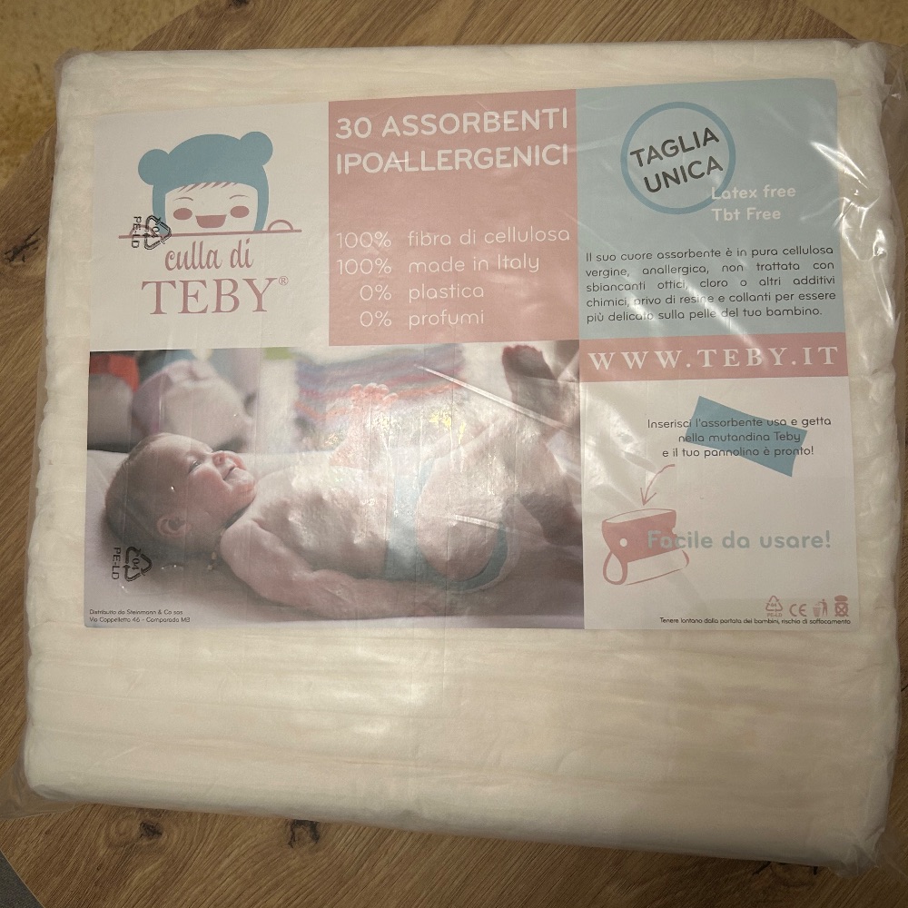 Stoffwindelsystem Neugeborene Culla di Teby