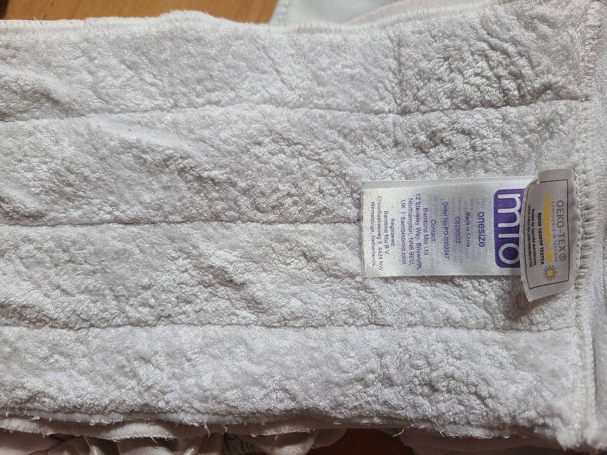 4 Bambino mio all in one Stoffwindeln Onesize, kaum benutzt