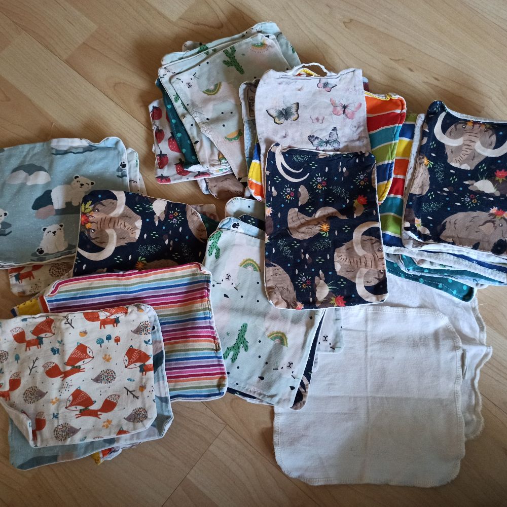 Baby-Waschlappen 45 Stück