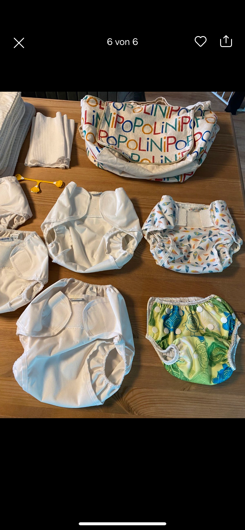 Großes Popolini Stoffwindelpaket