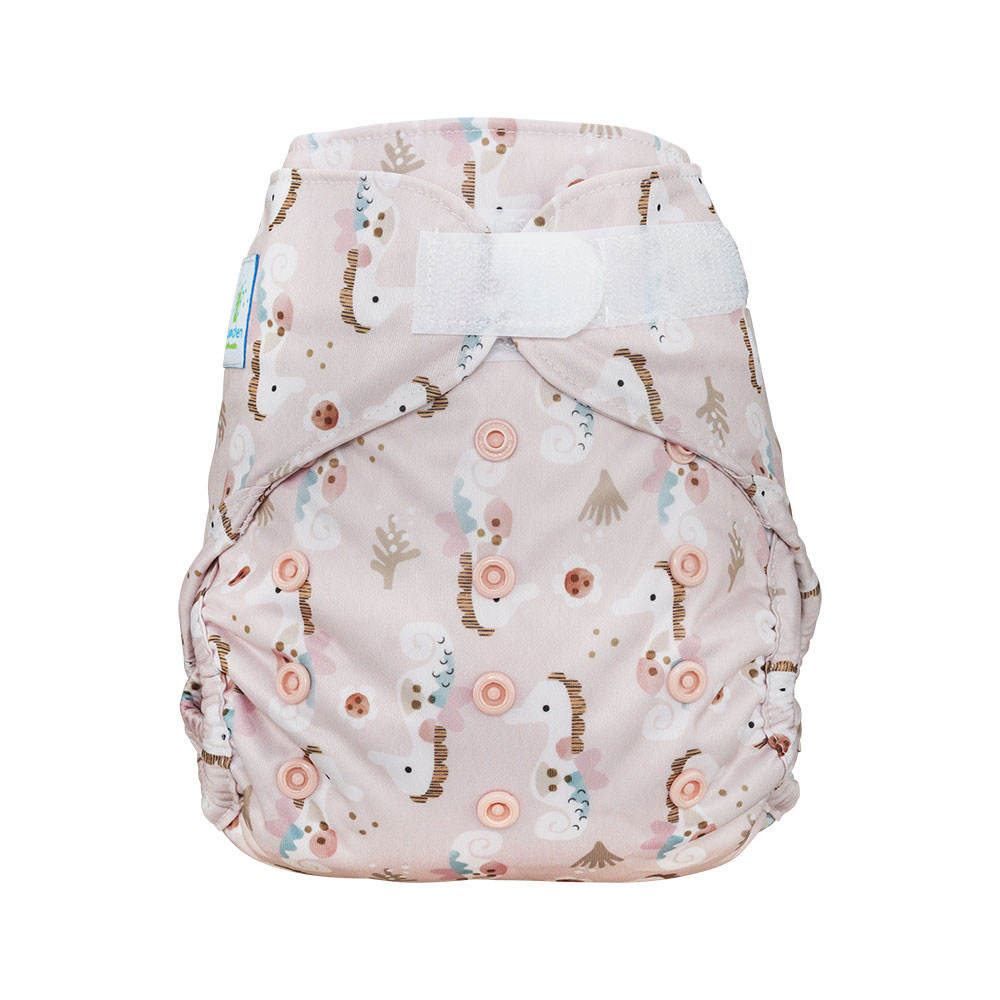 Blümchen Überhose One Size mit Klettverschluss