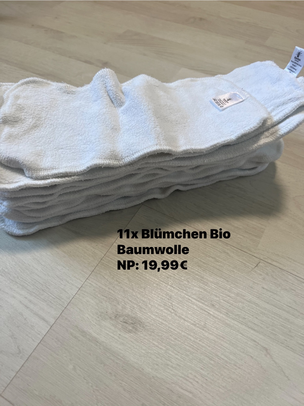 Set aus Überhosen, Prefolds und Einlagen