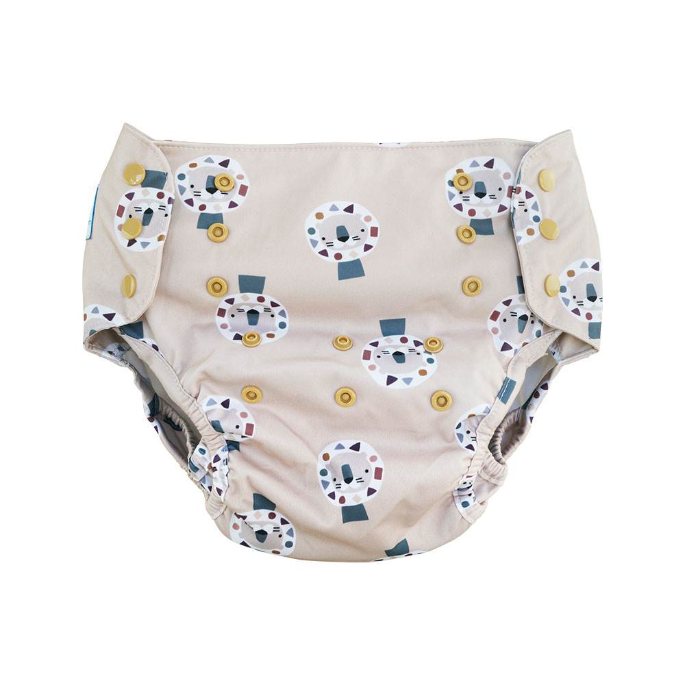 Blümchen Überhose XL mit Druckknöpfen