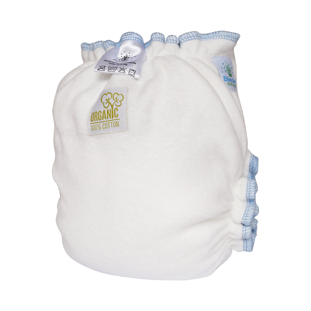 Blümchen Kuschel-Höschenwindel Größe L mit Rüschen (7-15 kg)