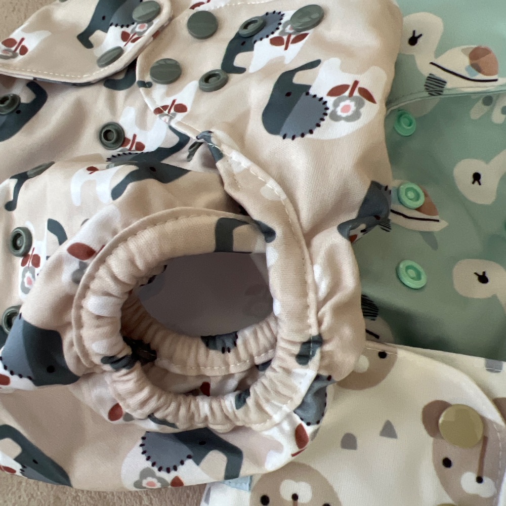3 Überhosen Eco Shell von Blümchen in One Size