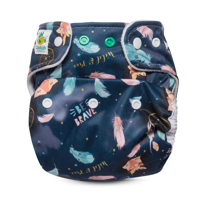 Doodush Überhose 2.0 One Size mit Druckknöpfen
