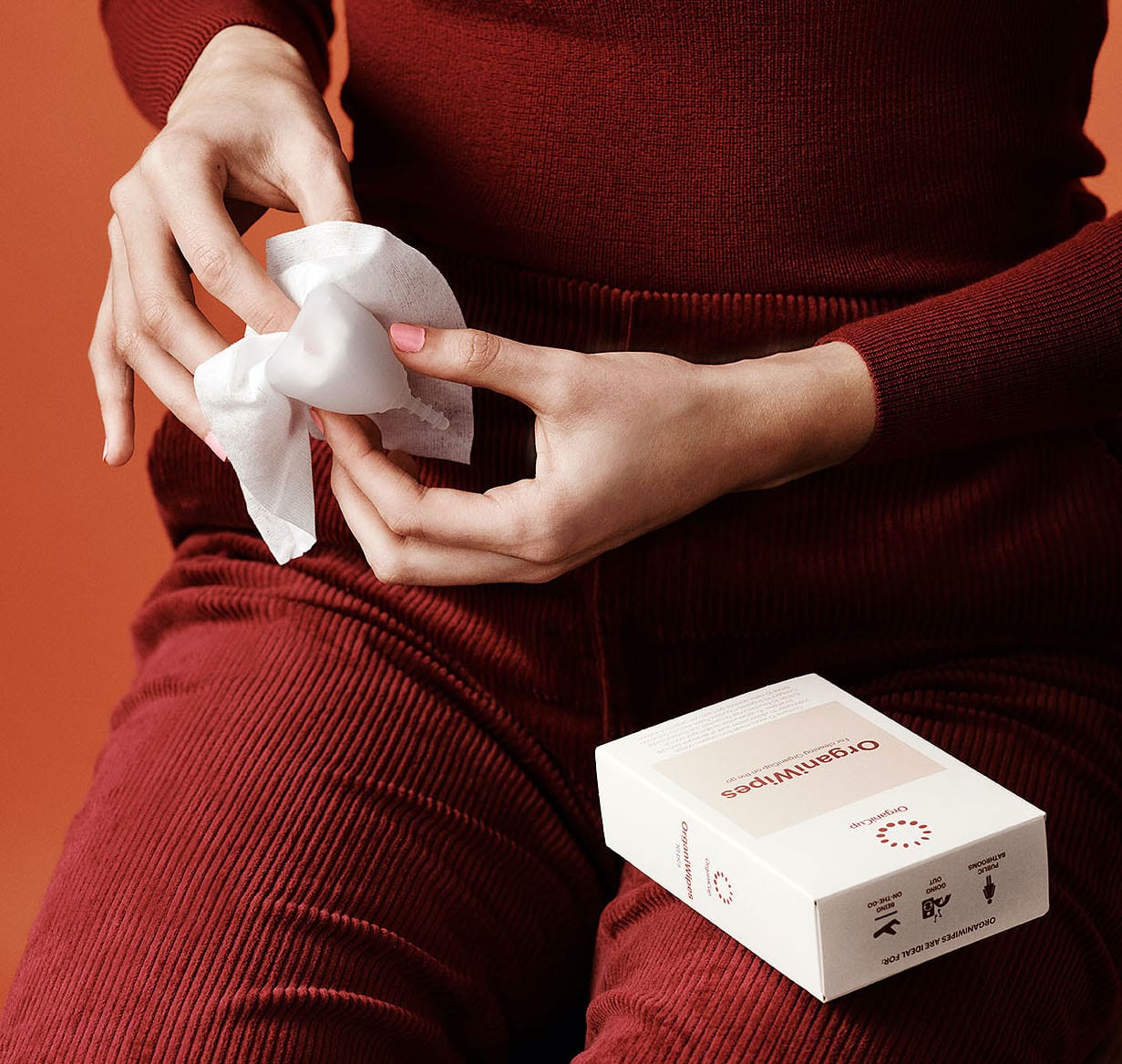 OrganiCup OrganiWipes 10 Stück