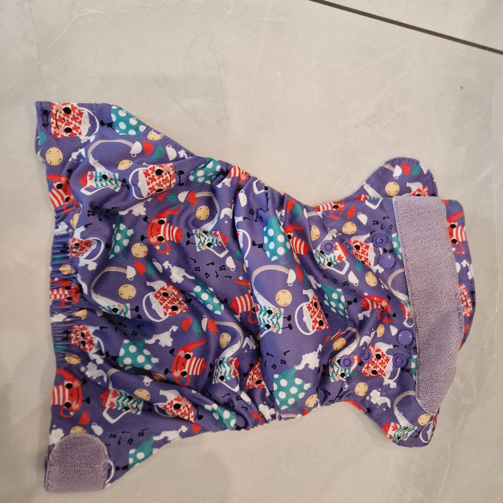 Großes Newborn Stoffwindelset Größe 2 bis 6 kg