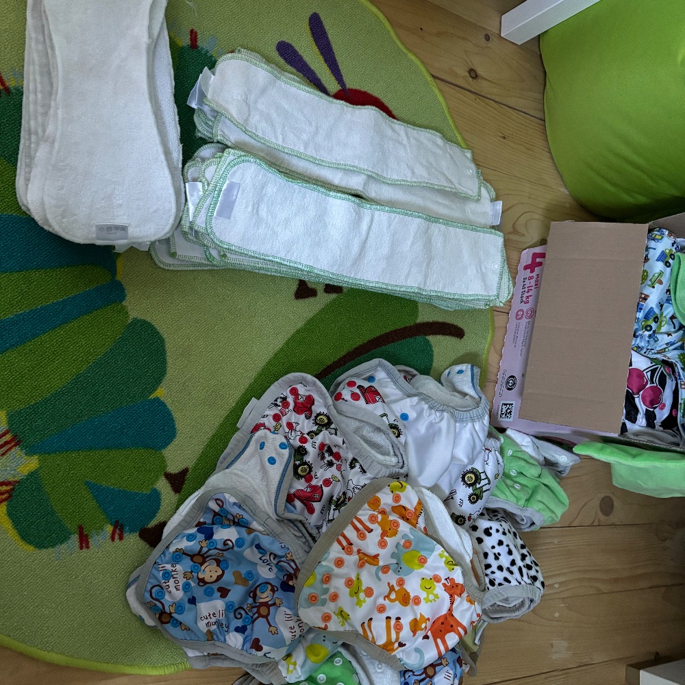 Großes Set aus Pocket und all in One Windeln