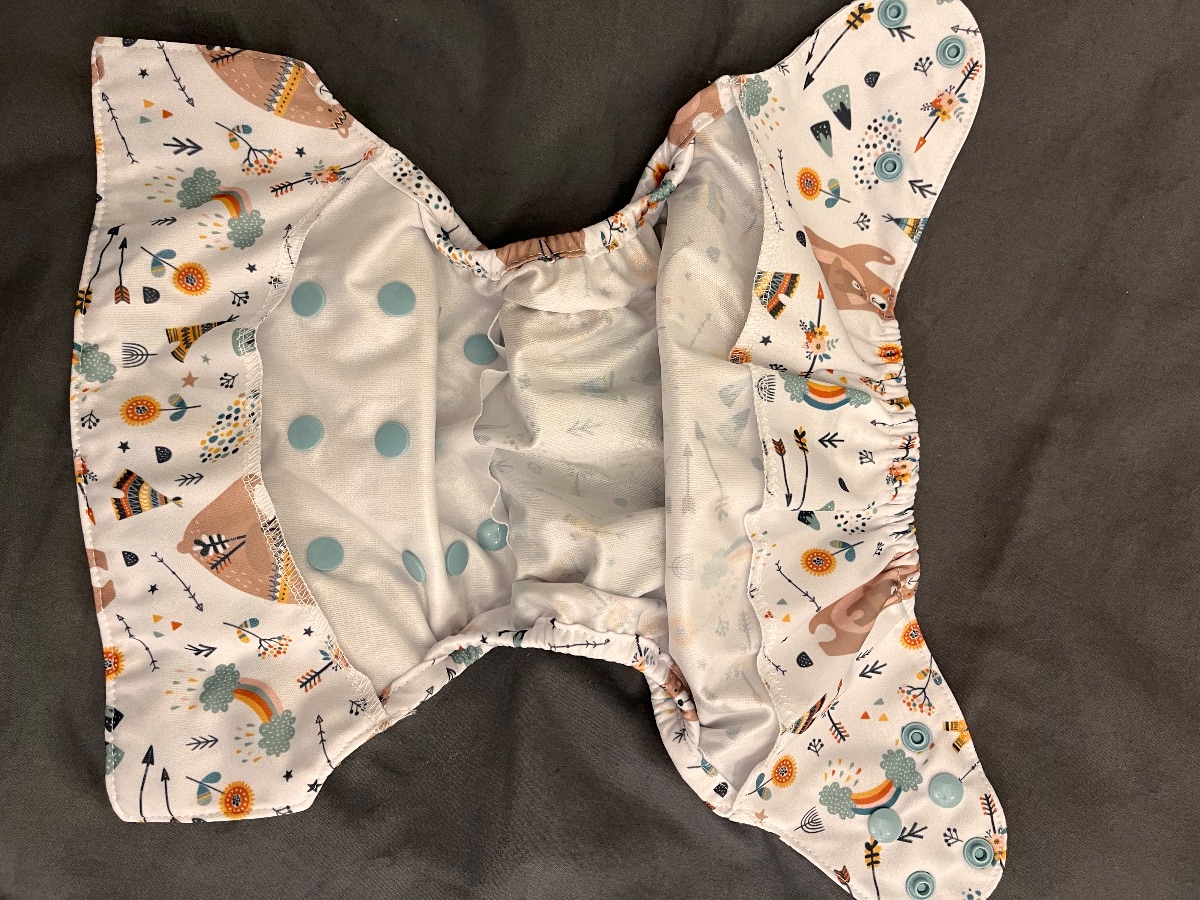 PUL Überhosen Blümchen Bambino Mio Blueberry Petit Lulu
