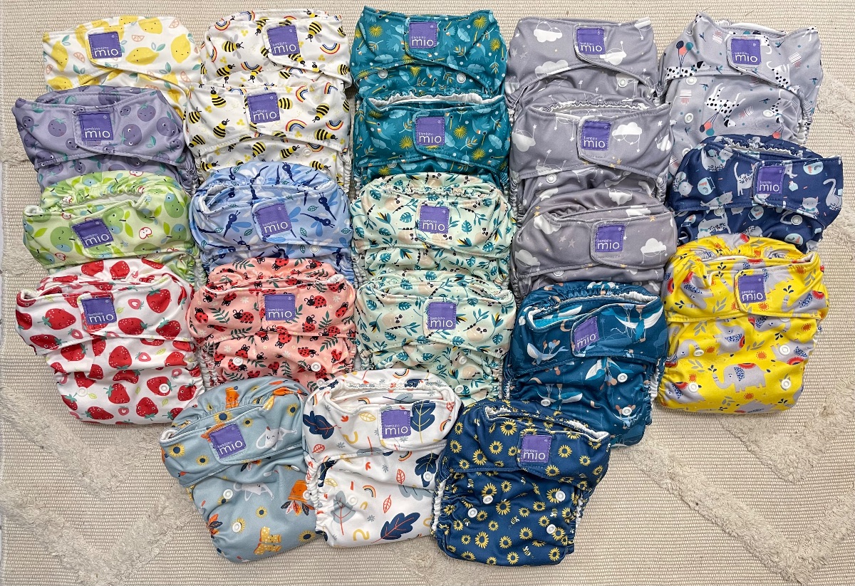 24x Bambino Mio Miosolo All In One Aio Stoffwindeln zu verkaufen