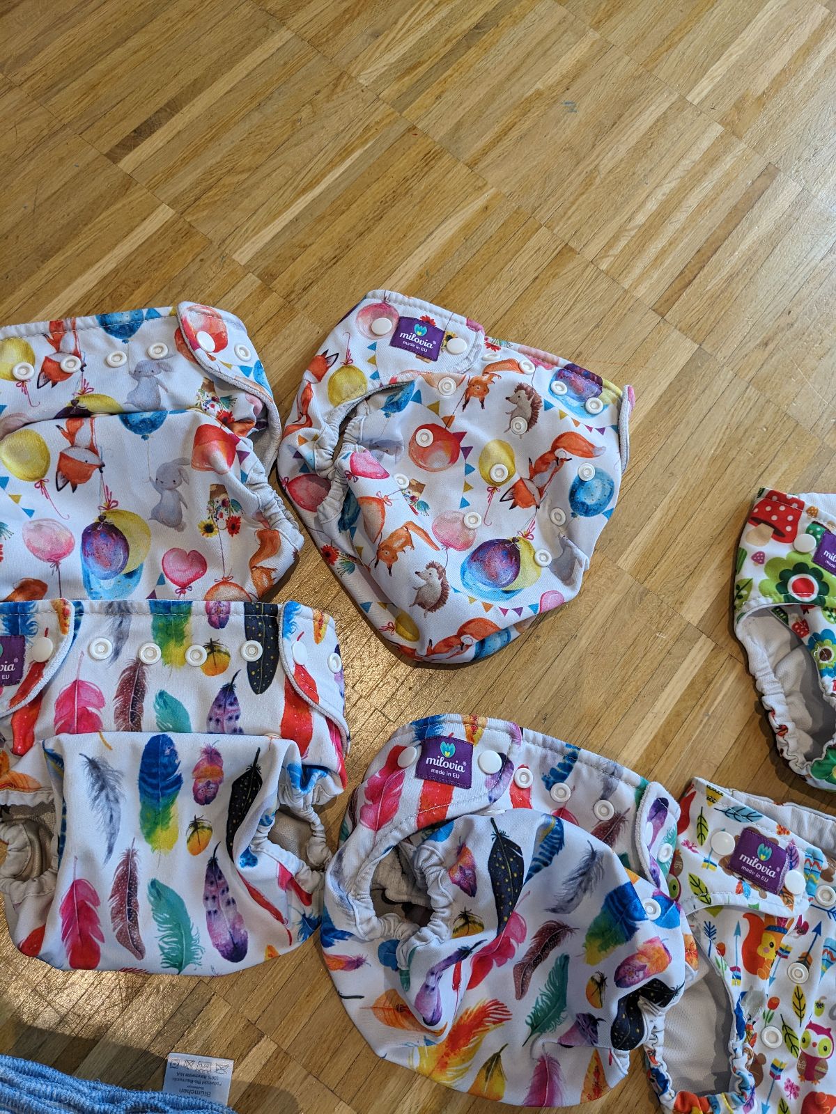 Großes Stoffwindel Paket Milovia, Bambino Mio und sonstiges