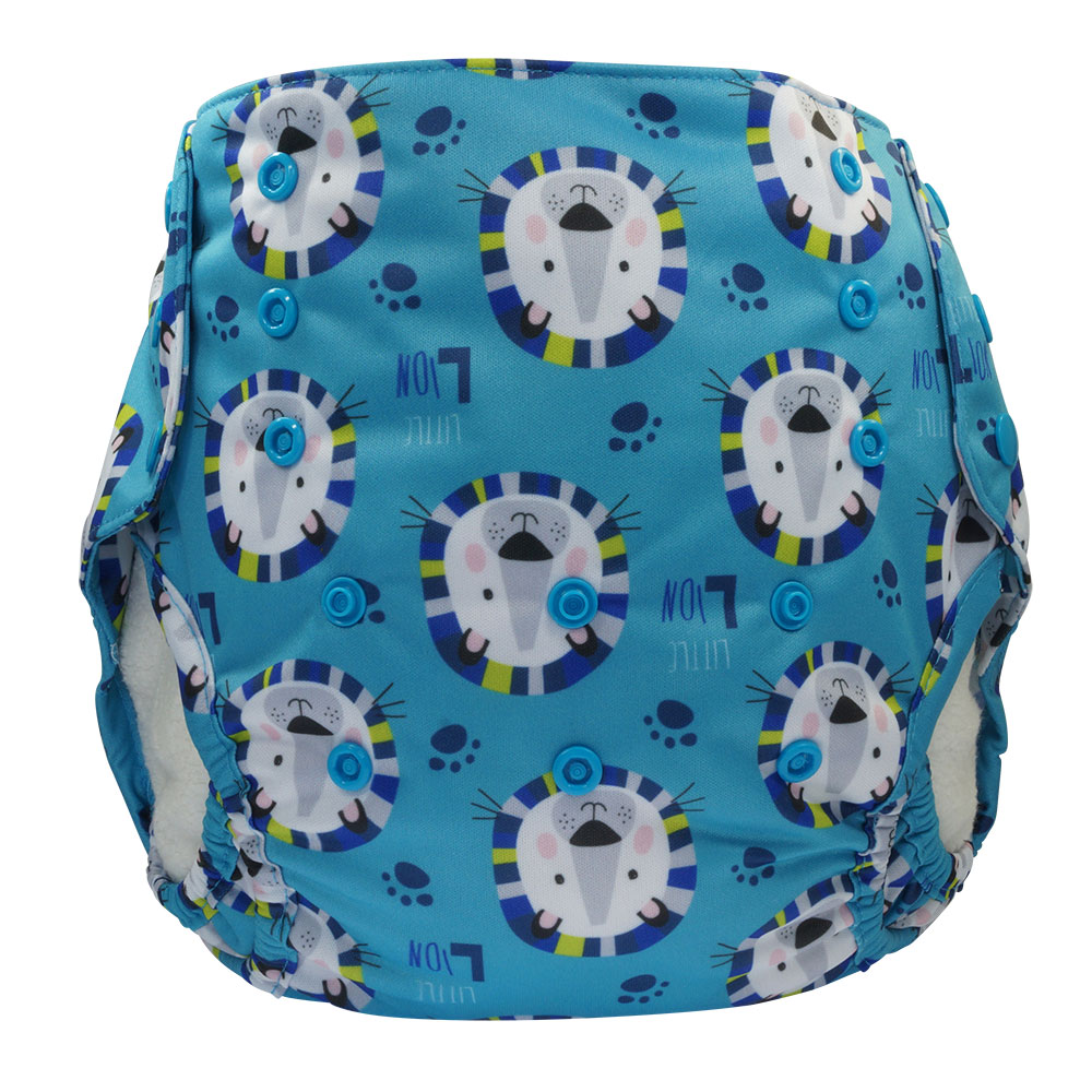 Blümchen Überhose XL mit Druckknöpfen