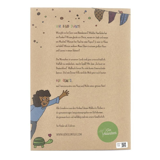 Hautfarben Malbuch - Deutschland Edition
