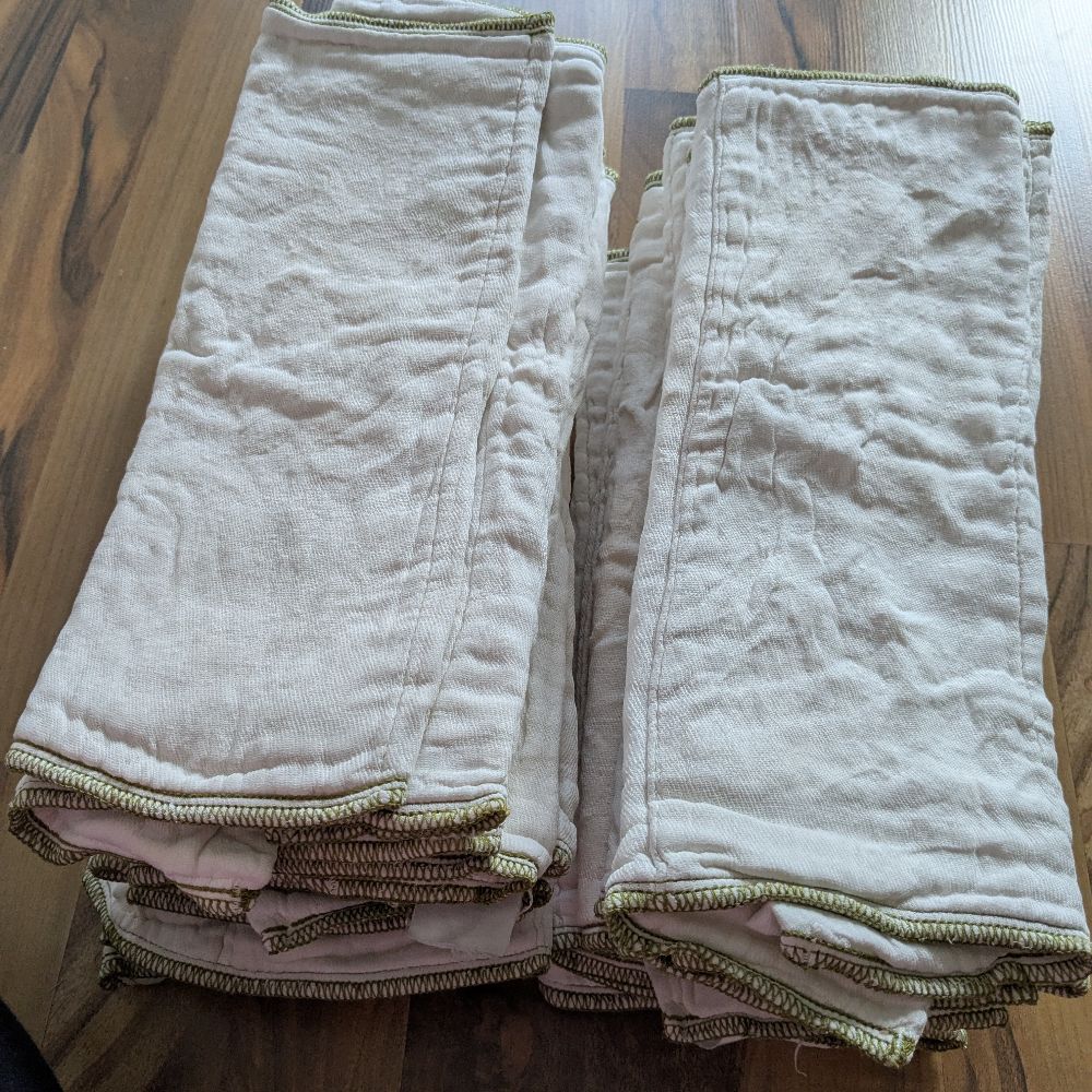 avo und cado prefolds one size saugeinlagen