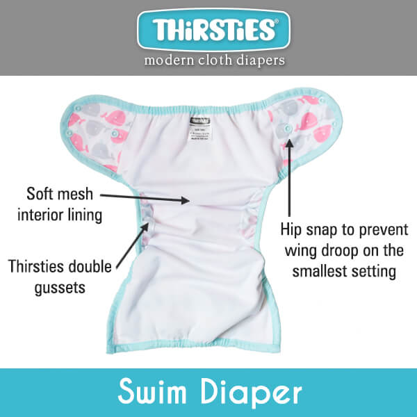 Thirsties Schwimmwindel Gr. 2 (8 - 18 kg)