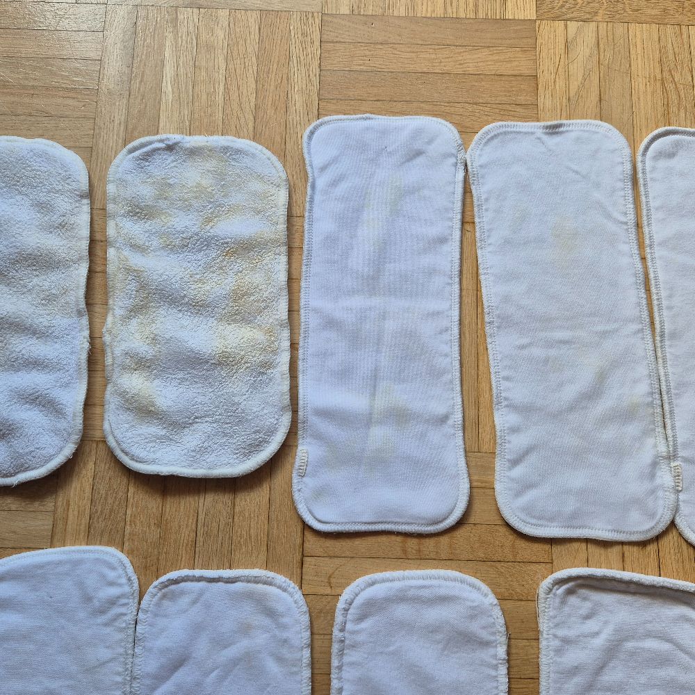 Großes Stoffwindelpaket 6 Überhosen, div. Einlagen, 3 Höschenwindeln