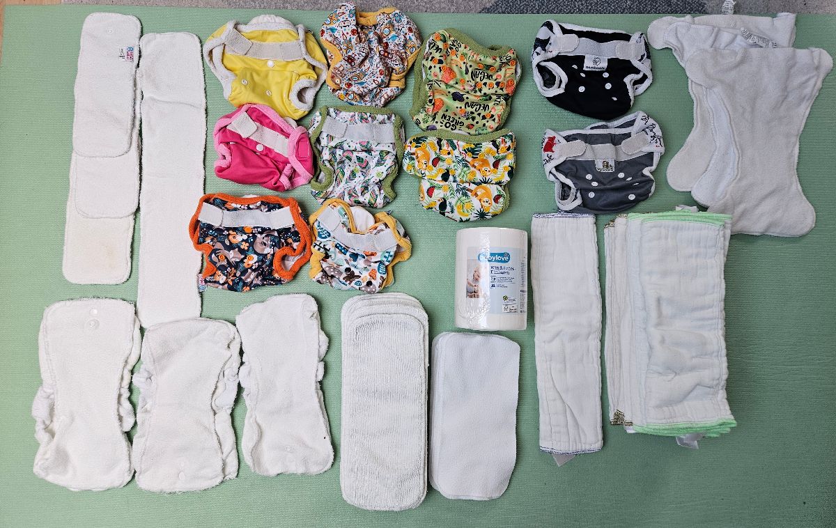 Stoffwindelpaket von Petit Lulu und Bamboolik