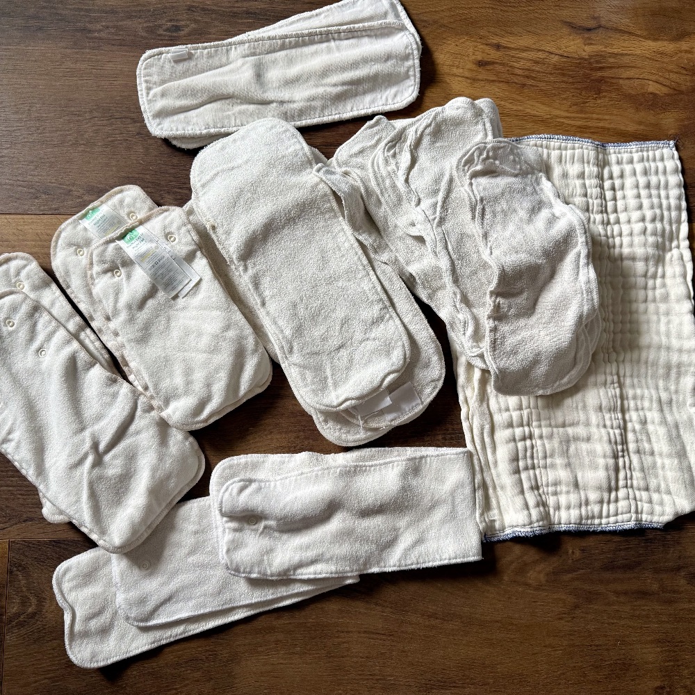 Großes Stoffwindelpaket - Starterset - Bambino Mio, Blümchen, Petit Lulu, TotsBots
