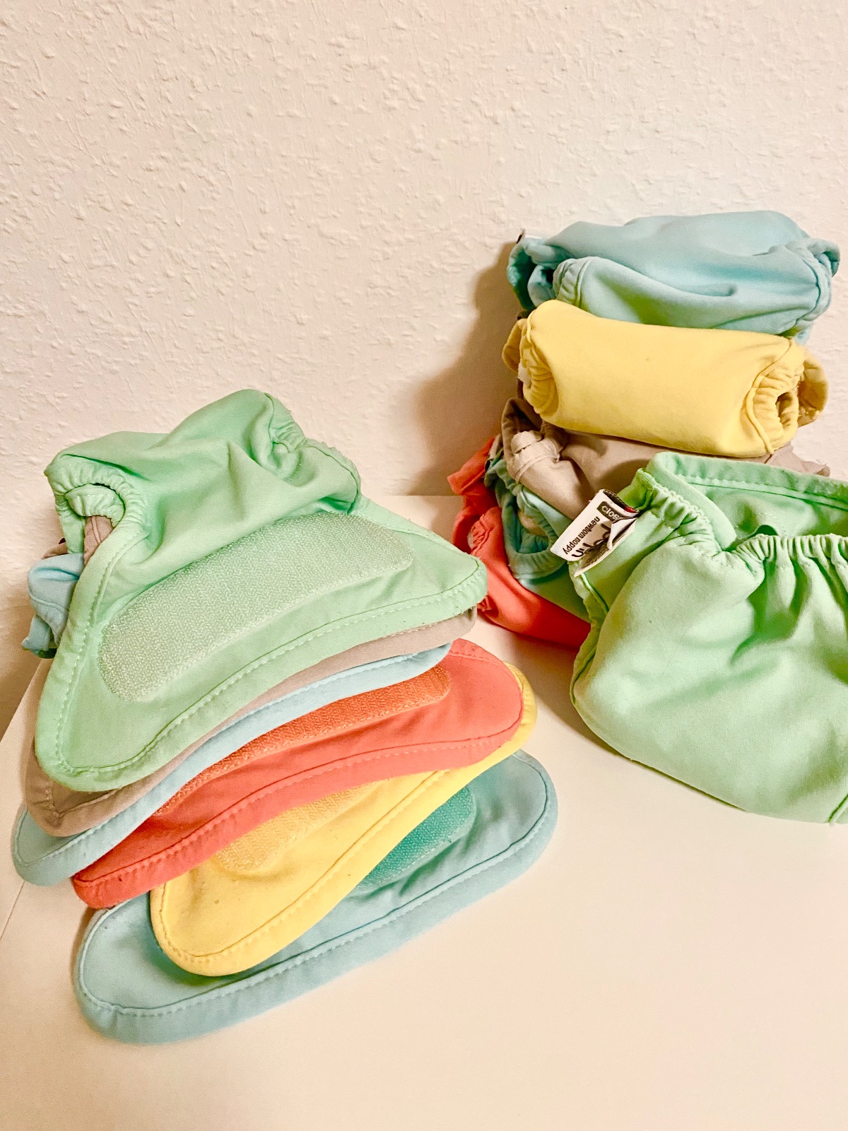 Pop In Stoffwindeln 12 Außenhüllen, 20 Saugkerne, 1 Dry-Bag