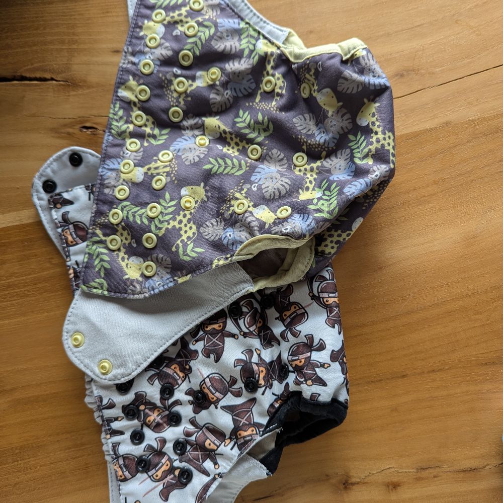 Großes, gut gepflegtes Stoffwindelpaket