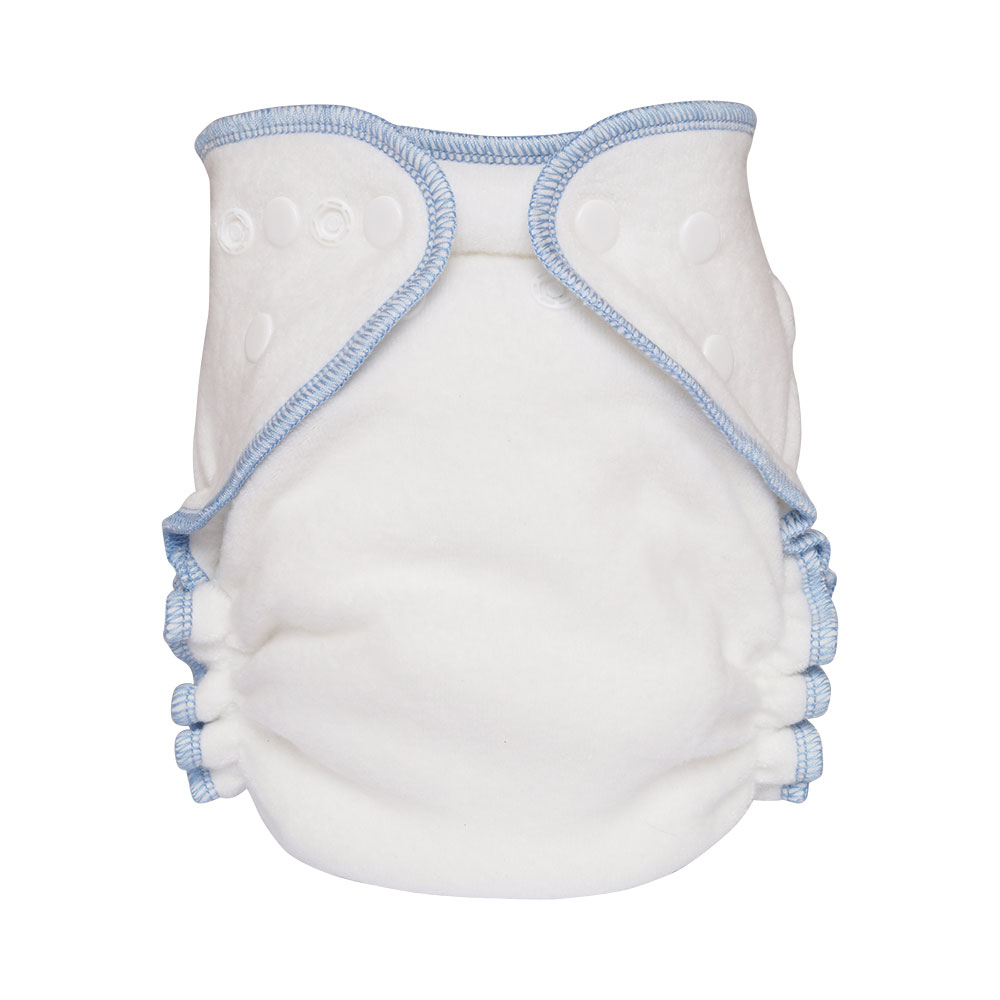 Blümchen Kuschel-Höschenwindel Größe L mit Rüschen (7-15 kg)