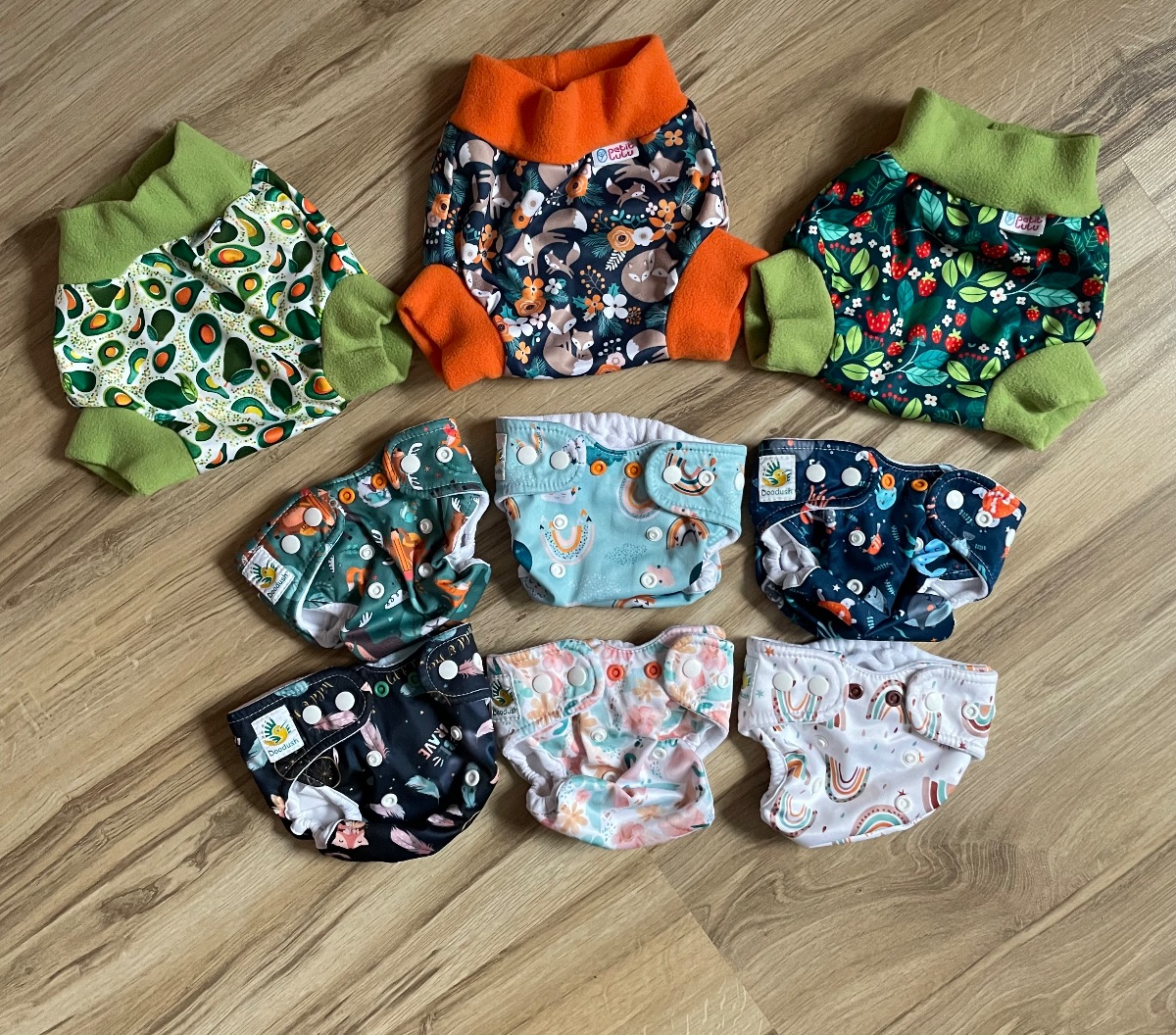 Newborn Stoffwindel Set - teilweise unbenutzt