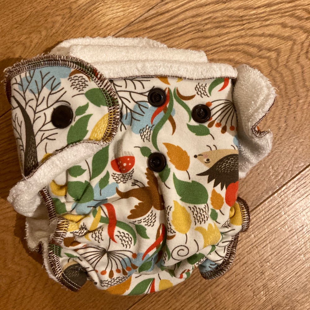Petit Lulu Fluffy Organic Höschenwindel Neugeborene