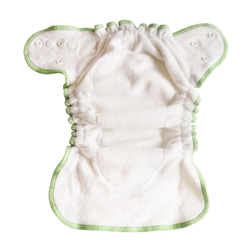 Blümchen Kuschel-Höschenwindel Größe S mit Rüschen (3-7 kg)