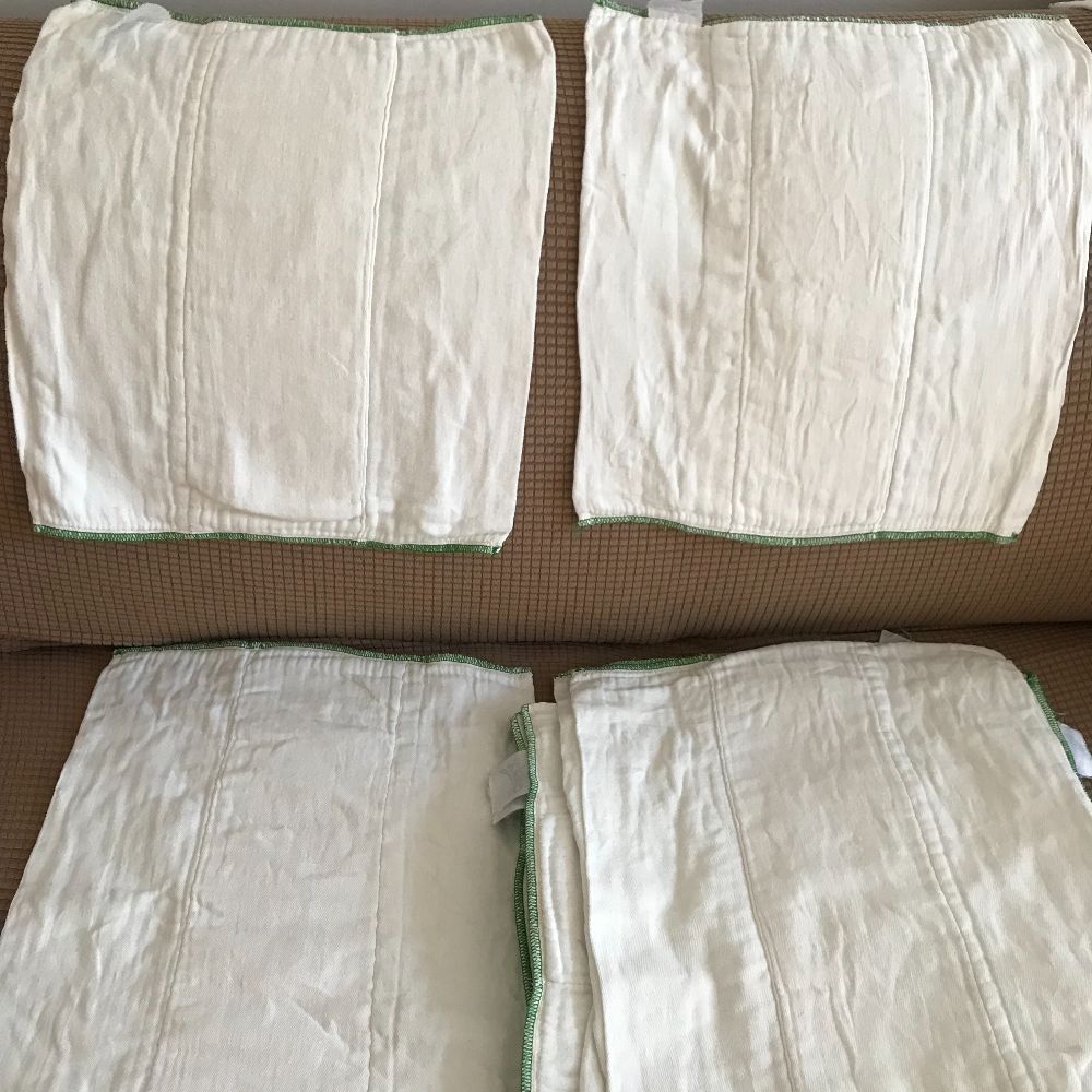 Prefolds aus reiner Bio-Baumwolle
