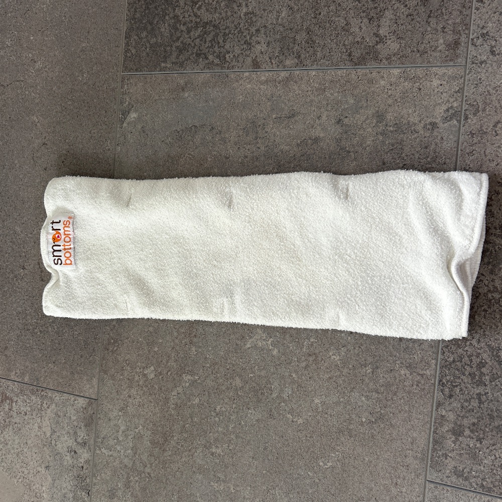 Smart Bottoms Smartfold, Hanf-Biobaumwolle-Prefold, Gr medium