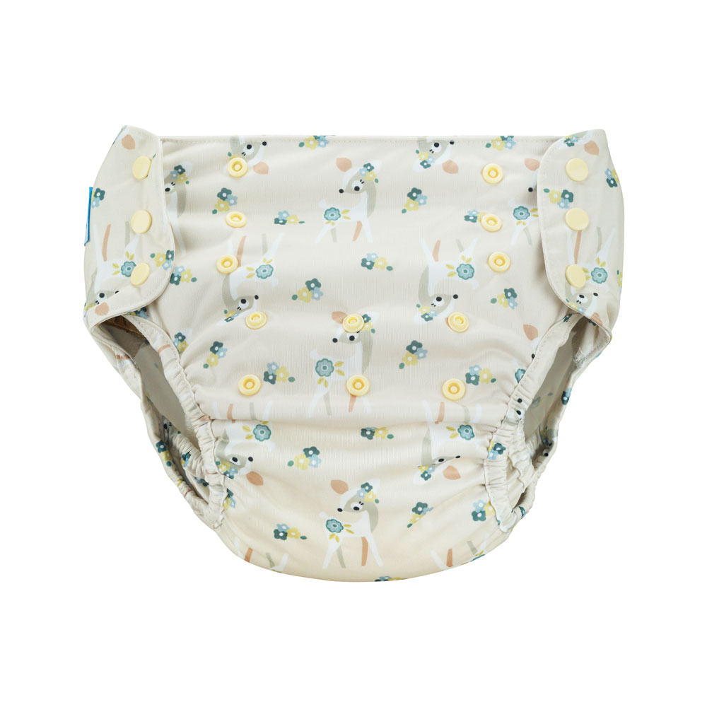 Blümchen Überhose XL mit Druckknöpfen