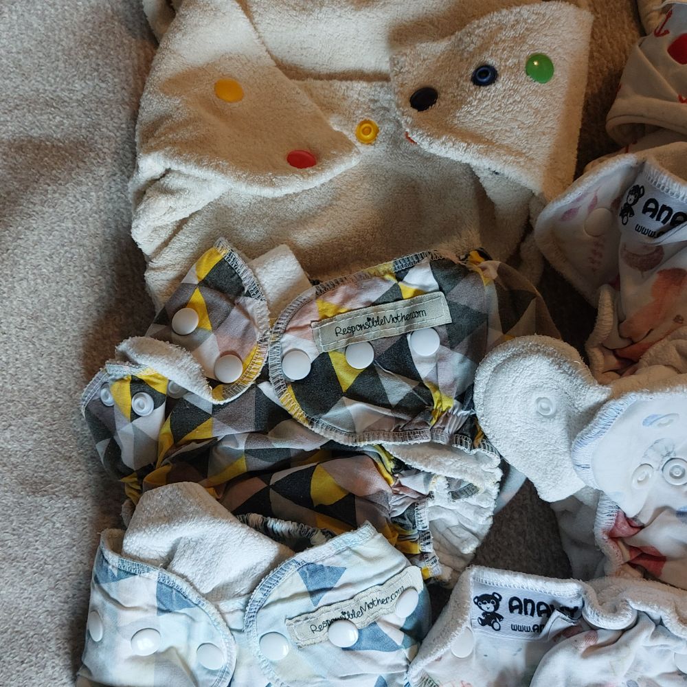 Set Nachtwindeln Newborn und Onesize