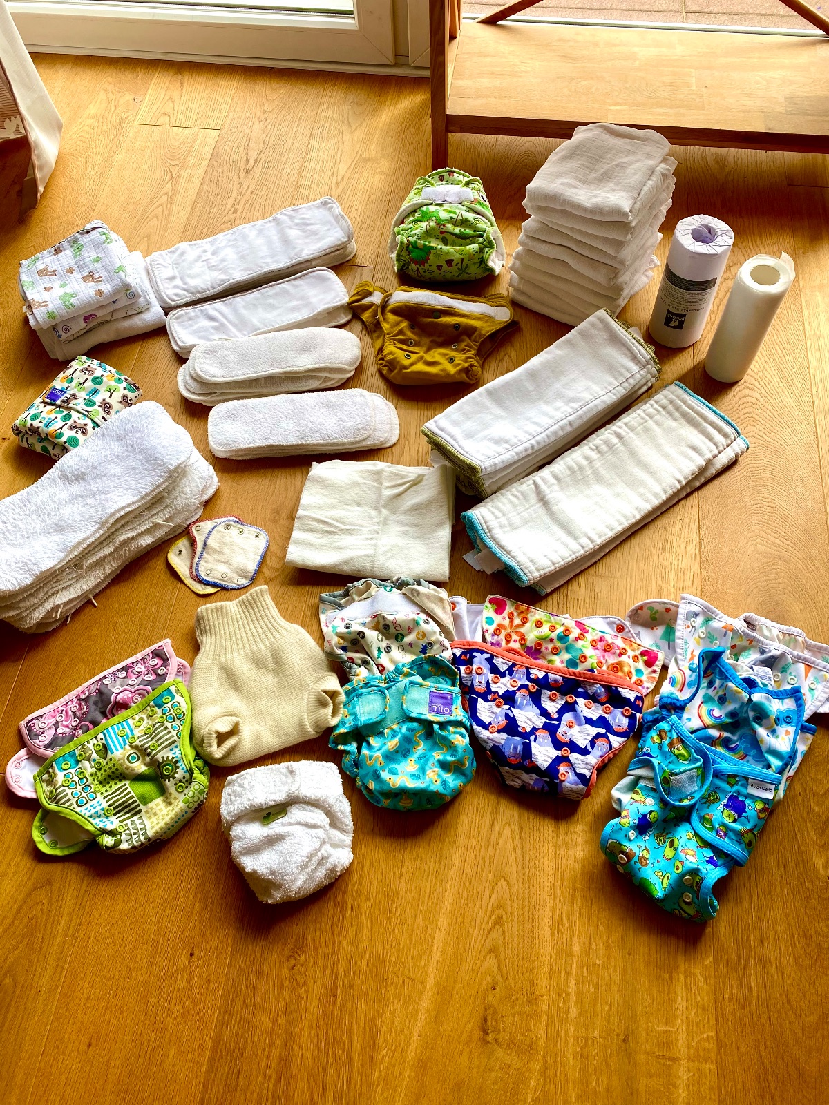 Komplettes Stoffwindelset
